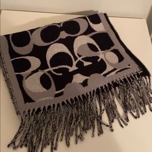 Merino Wool Coach Scarf